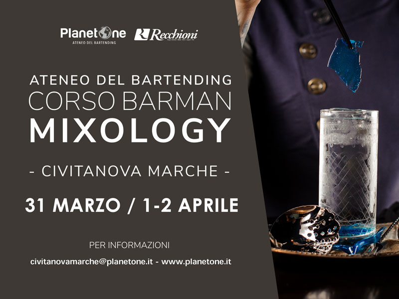 CORSO BARMAN MIXOLOGY MARZO-APRILE